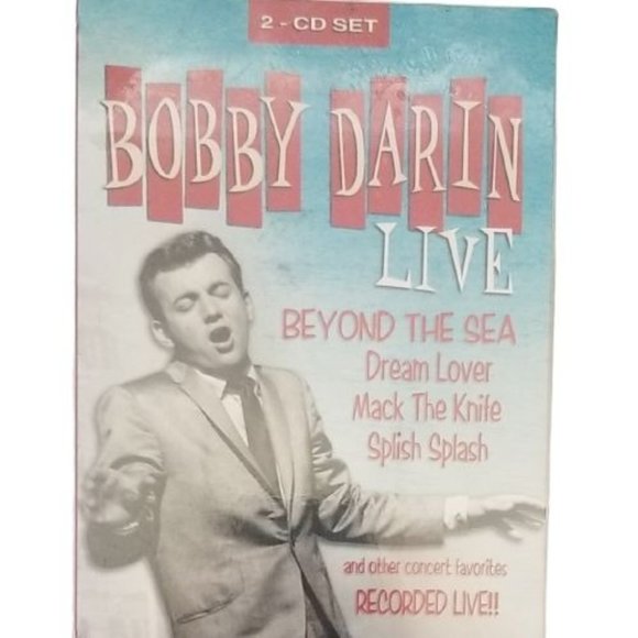 Bobby Darin Live Beyond The Sea 2-CD Set Sealed Box - Picture 2 of 3